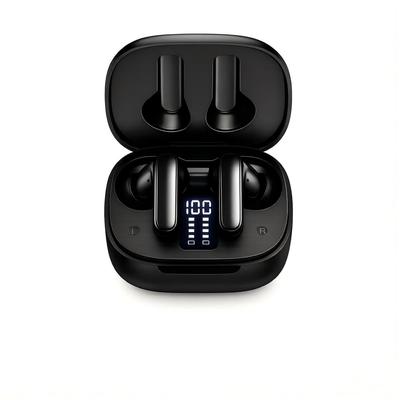 Беспроводные наушники T9, с шумоподавлением, Bluetooth 5.4, для поездок на работу и в школу, Черный