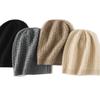 Soft Cashmere Hat Autumn and Winter New Style Unisex Casual Ear Protection Pile Hat Fashionable Knitted Hat