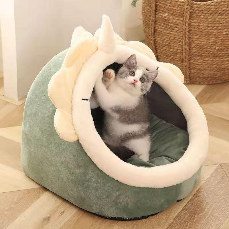 Winter Warm Closed Cat Litter Creative Dog Litter Cat Villa Universal Cat House Pet Supplies