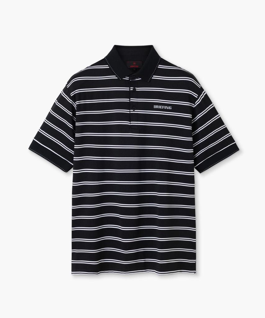 Beulipinggolpeu Men'S Double Stripe Polo_Black