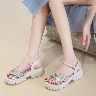 Женские модные повседневные сандалии на платформе