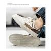 Men Summer Breathable Soft Sole Casual Solid Color Low Top Sports Board Shoes