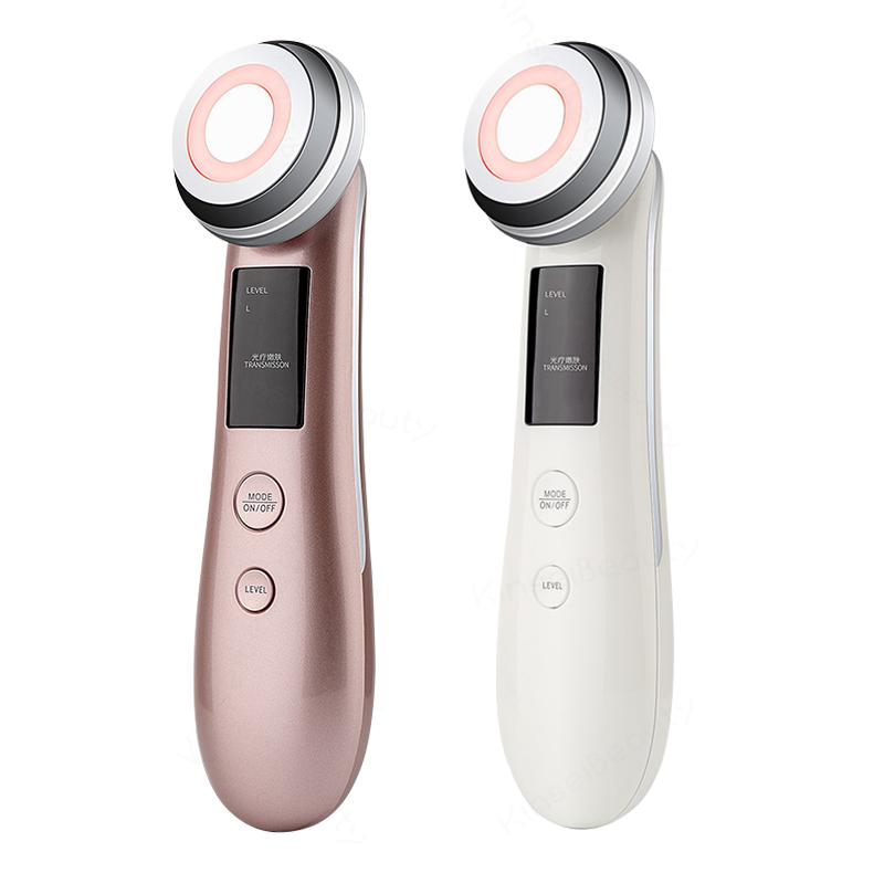 KinseiBeauty RF Радиочастотный светодиодный фотон для лица Уход за кожей Красота Устройство Подтяжка лица Подтяжка морщин Удаление морщин