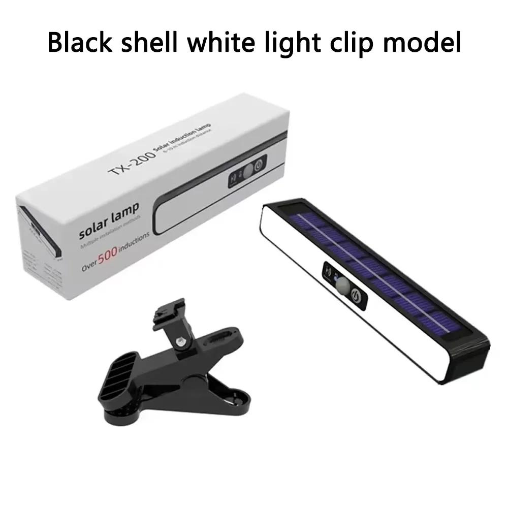 Clip On Solar Motion Sensor Lights Outdoor Waterproof Solar Fence Lights Outside with 36 LEDs Portable Solar Powered Lamps