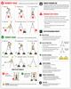 Yoga Stand Frame, Max 200 kg Load Swing Stand, Triangular Structure Yoga Aerial Rig, Aerial Silk Stands with EVA Foam, 4-Level Horizontal & 6-Level