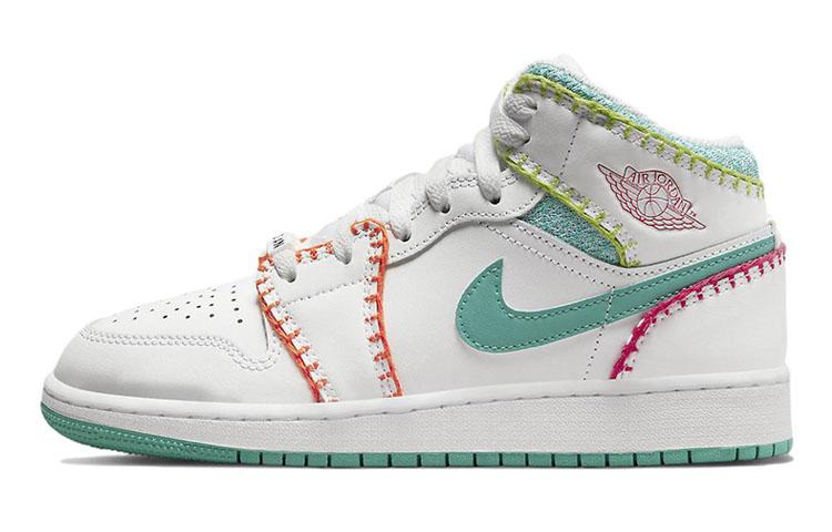 Jordan 1 Mid Multi Knit GS DM6218-100