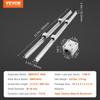 Linear Guide Rail Set, SBR16 800mm, 2 PCS 31.5 in/800 mm SBR16 Guide Rails and 4 PCS SBR16UU Slide Blocks, Linear Rails and Bearings Kit for Automated