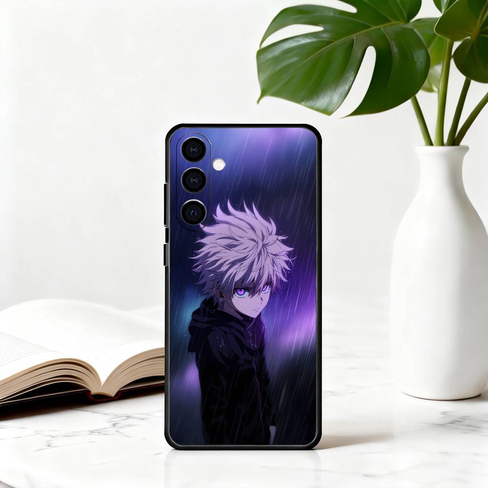 H-Hunter K-Killua Z-Zoldyck H-Hunter-KZ Чехол для телефона Черный Силиконовый Мягкий Для Samsung Galaxy A73,A72,A71,A70,A53,A52,A51