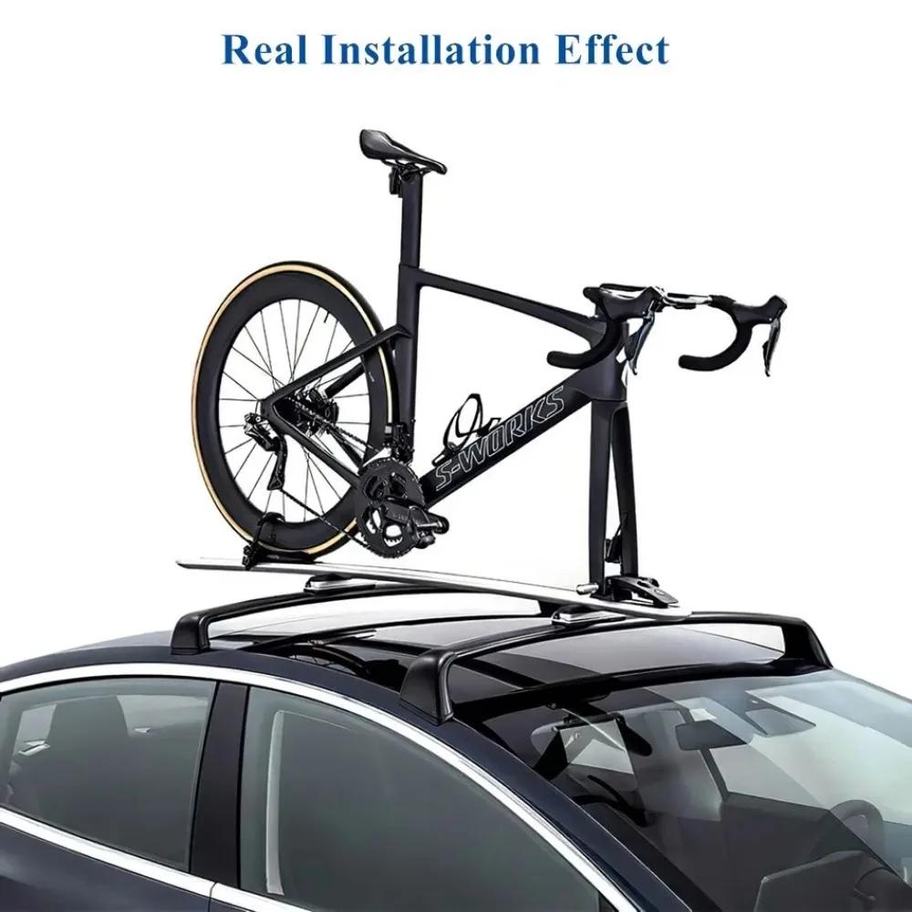 For Tesla Model Y / Model 3 2017-2026 Aluminum Transportation Tool Car Roof Cross Bars Rooftop Luggage Cargo Carrier Rack