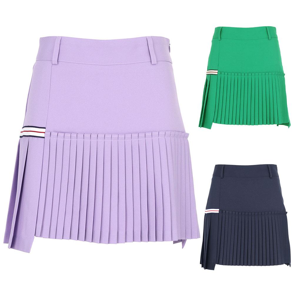 Kim Young Joo Golf Spring/Summer Elin Pleated Line Women'S Golf Culotte Skirt Dpmlsk52