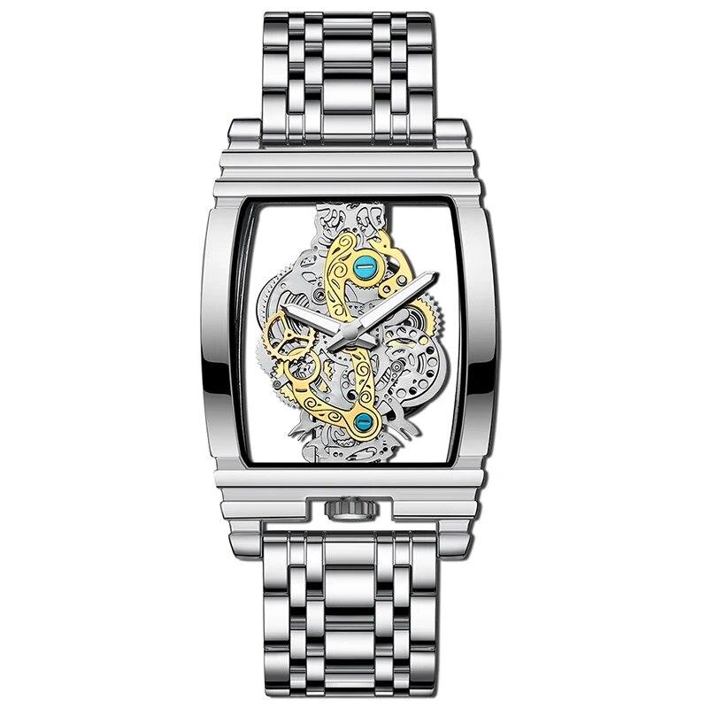 Watches Hollow Men Waterproof For Quartz Wristwatch Luminous Waterproof Business Watch