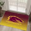 Дизайн Brisbane Broncos Кристальный Велюровый Ковер Уютный Не?Нескользящий ковер с принтом для спальни, гостиной, прихожей