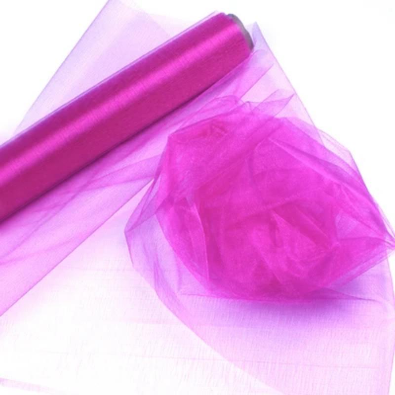 48 см x 5 м/10 м/15 м органза тюль ткань кристалл свадебные арки снежная пряжа свадебное украшение вечеринка день рождения детское шоу 66