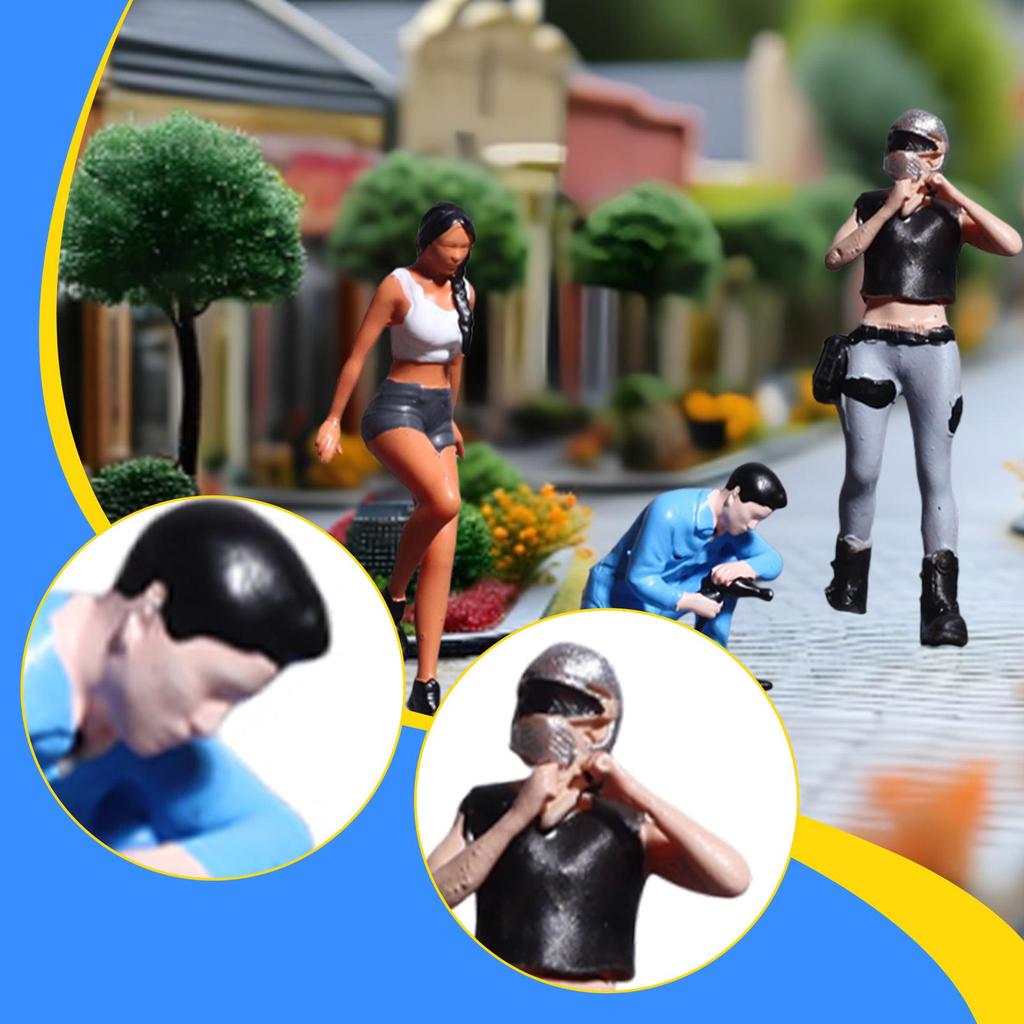 Набор фигурок в масштабе 1/64 для проектов и настольных игр