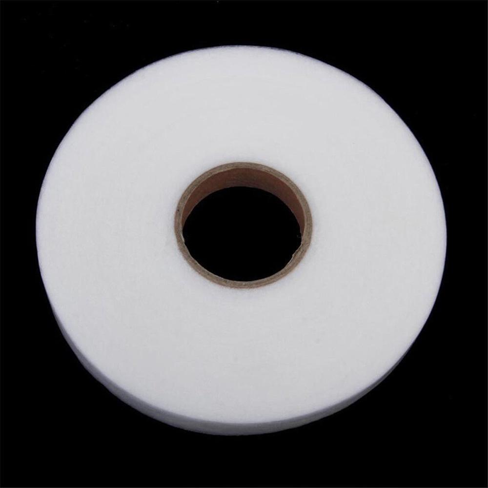 White Double Sided Sewing Accessory Adhesive Tape Cloth Apparel Fusible Interlining Fabric Tape Glue Tape