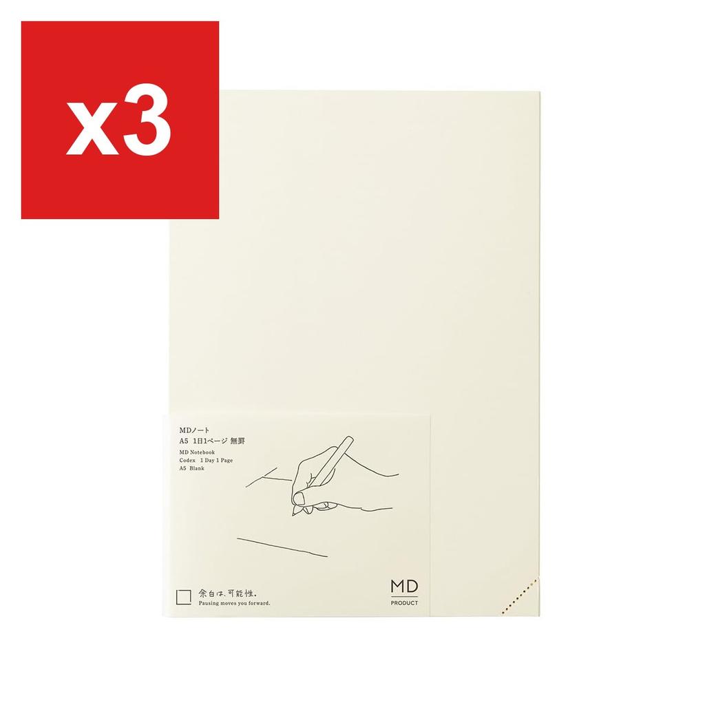 MIDORI MD Notebook, Blank