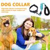 Reflective Dog Collar Adjustable Neck Collar With Rope Kit For Pet Puppy Weatherproof Dog Collar Padded Suitable For Large