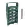 5 Tier Book Rack Large Capacity Compact Sturdy Durable Storage Bookshelf With Stationery Box for