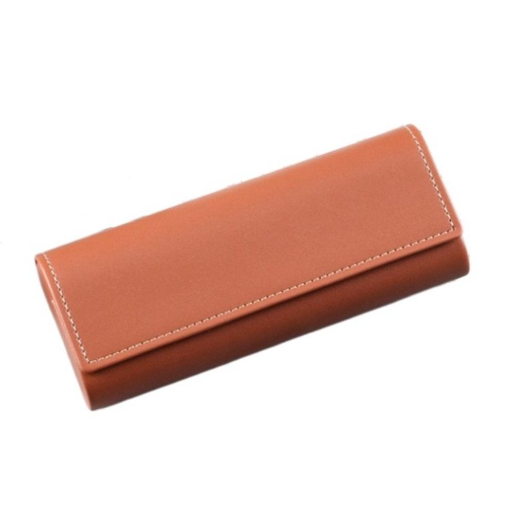 Модный кожаный роскошный чехол для солнцезащитных очков, футляр для очков, коробка для очков