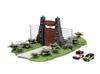 Jada Toys NANO SCENS JADA TOYS Набор диорамы Мир динозавров ТРАНСПОРТНЫЕ СРЕДСТВА с Мини-машинками с 2