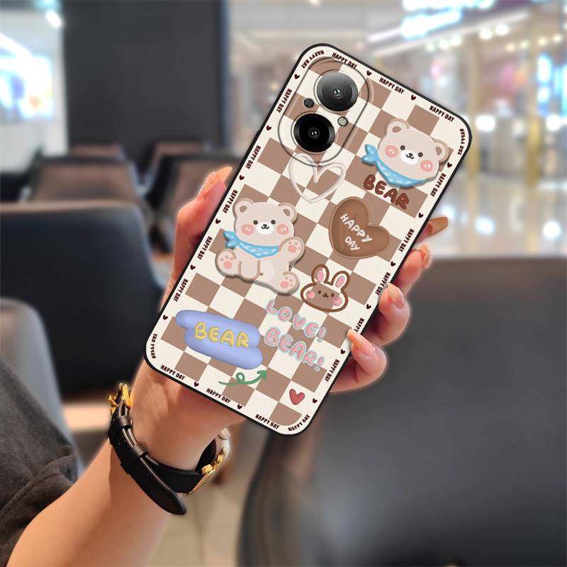Водонепроницаемый силиконовый чехол для телефона Realme C67 4G/Realme12 Lite TPU с защитой от пыли и ударов, симпатичный