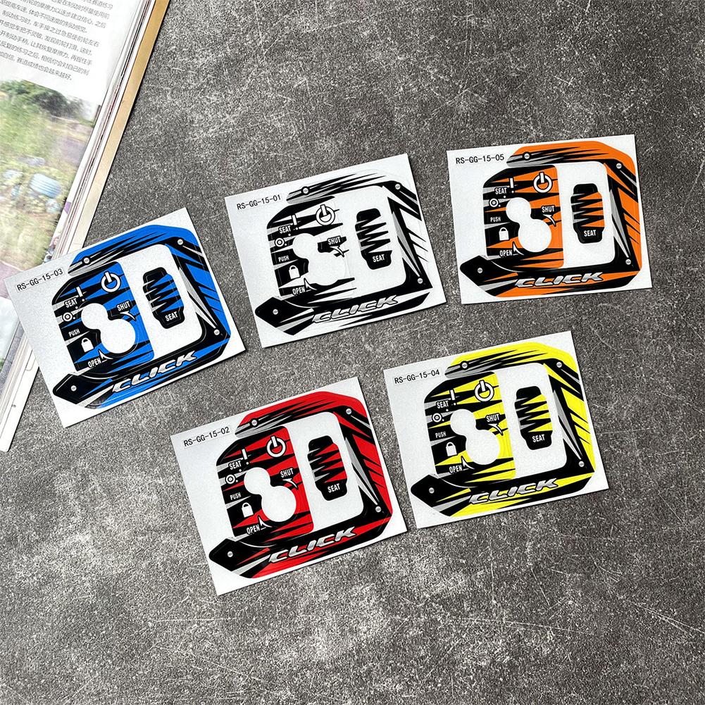 Крышка зажигания мотоцикла, светоотражающие наклейки, наклейка на отверстие для ключа мотоцикла, аксессуары для Honda Click 125i CLICK 125 i v2