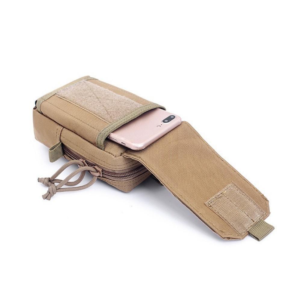 Small Tool Bag High-Quality Military Molle Pouch Nylon Mobile Phone Bag Multipurpose Tactical Waist Pack For Fishing Outdoor