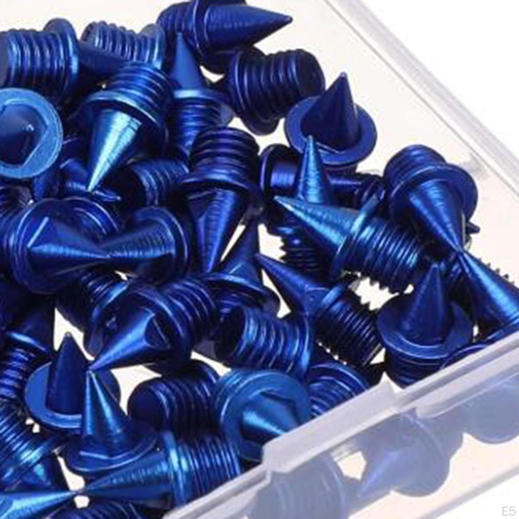 60 шт. сменных шипов для башмаков 5 мм с гаечным ключом