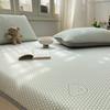 Summer Cooling Mattress Cover Smooth Air Condition Mat Cool Feeling Bedsheet Pillowcase 3pc Set Skin Friendly Bedspread Mat Pad
