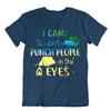 Camping Outside Trip T Shirt Tee Cool Punch Eyes Gift Cute Funny Outdoor Fresh