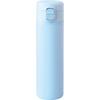 Wahei Freiz Dishwasher Safe Seamless Water Bottle/Mug, 500ml, Light Blue, One-Touch Stopper, Vacuum Insulated, Keeps Drinks Hot or Cold, RH-1699