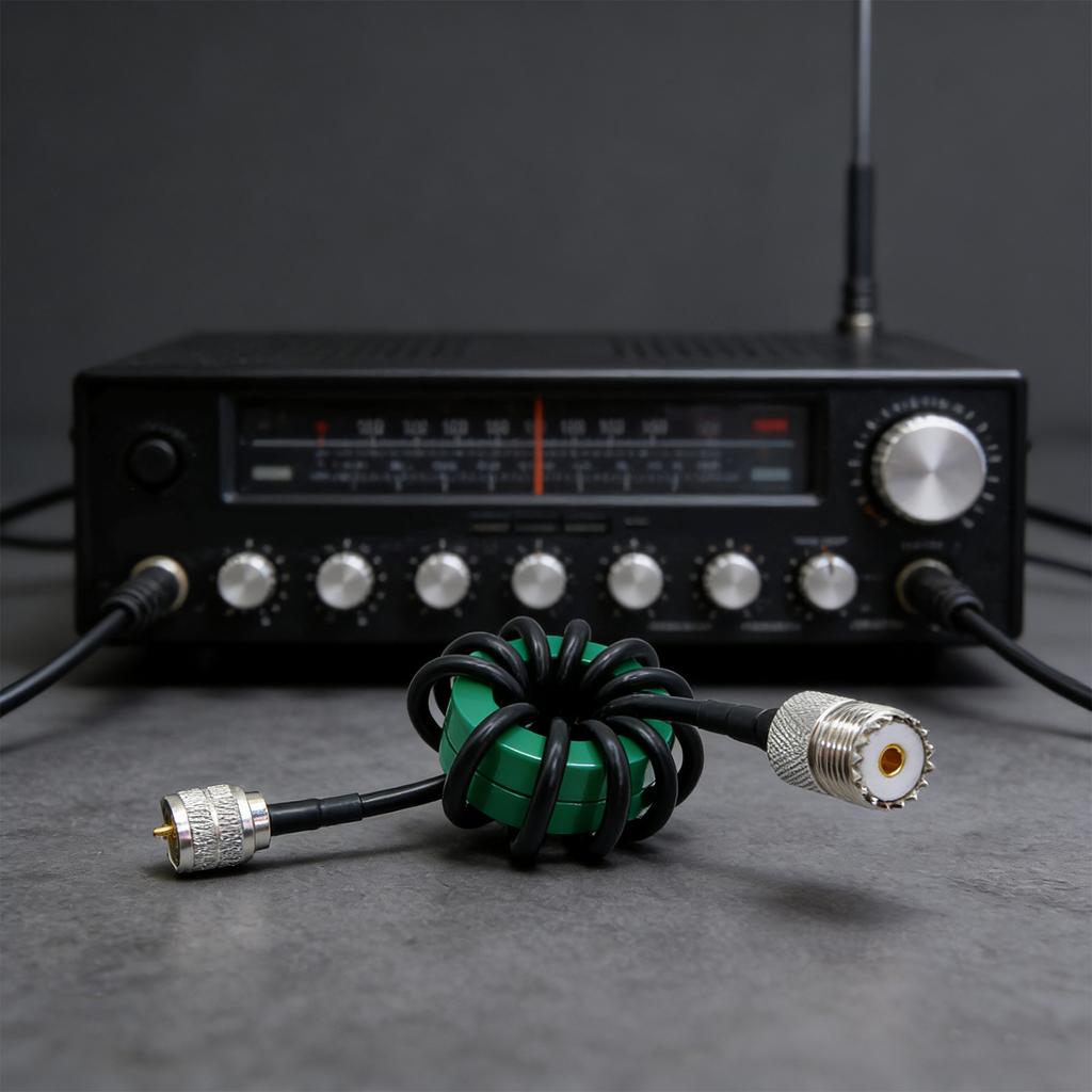 1,8-30 МГц 200 Вт Коротковолновой дроссель HF Choke Balun Магнитный сердечник для КВ коротковолнового радио 1:1 Тип тока