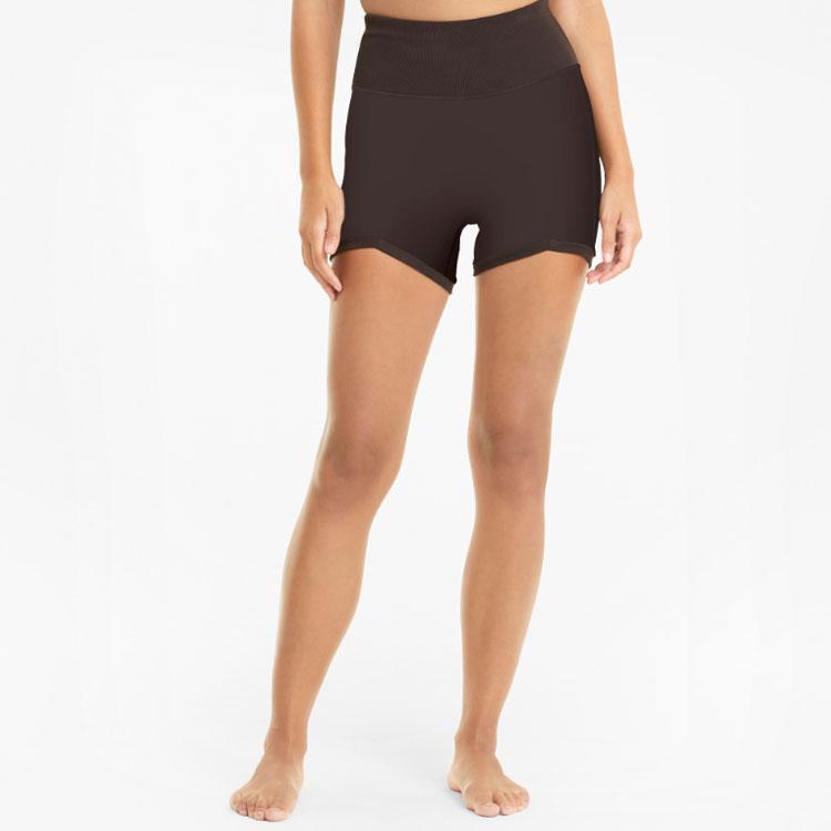 Women's Shorts PUMA Casual Shorts Women's Black Brown