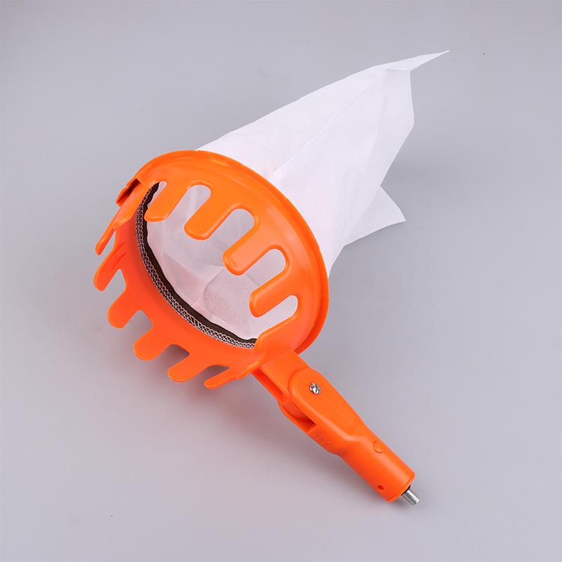 Головка для сбора фруктов в саду, Сад, Яблоки, Груши, Апельсины, Инструмент для сбора фруктов с высоких деревьев, Мешочек для сбора фруктов, Съемный, Коллектор фруктов для фермы