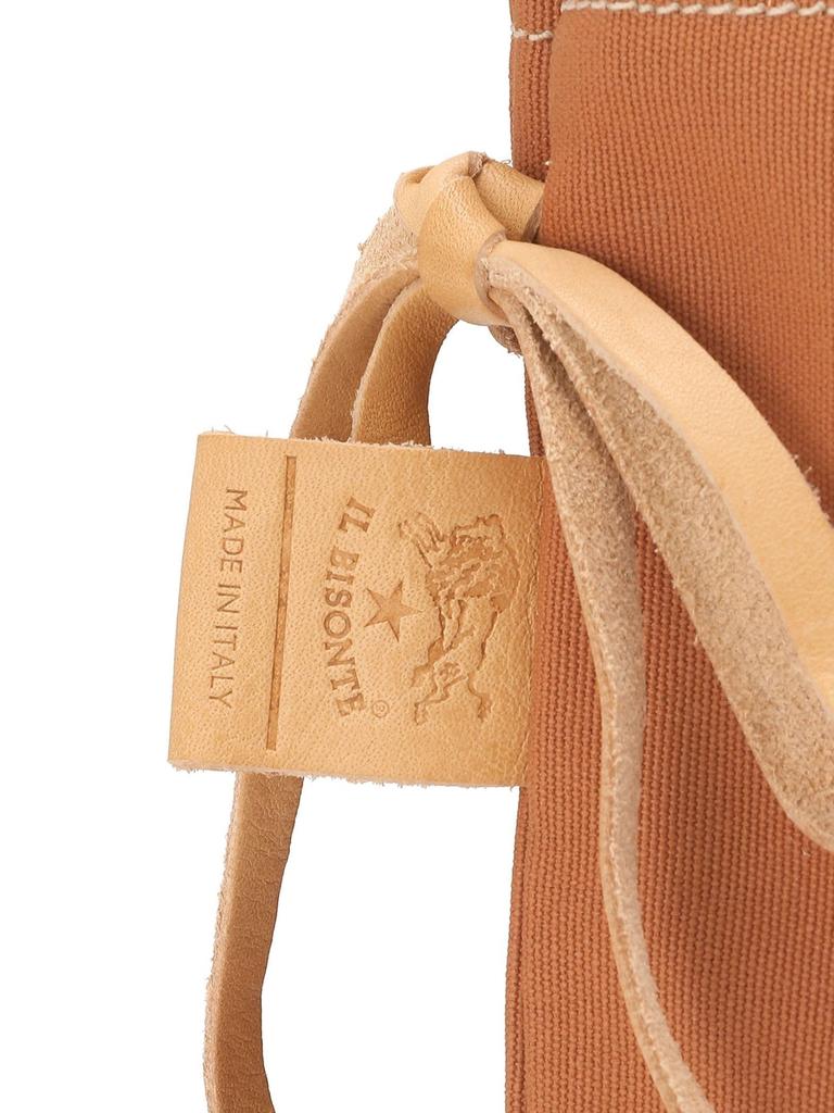 Сумка-тоут F Олива x Красно-коричневый [Il Bisonte] 54_1_5432302920