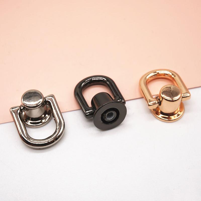 Аксессуары для фурнитуры D-образное кольцо Боковая застежка для сумки Пряжки Металлическая пряжка Ручки-цепочки для сумок Соединительный ремешок для сумки