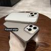 Роскошный матовый силиконовый мягкий чехол для iPhone 15 14 13 12 11 Pro Max Plus Mini прозрачный черный матовый чехол ультратонкий TPU Shell