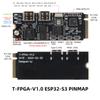 Модуль платы разработки T-FPGA ESP32-S3 FPGA GW1NSR-LV4CQN48PC6/I5 Плата разработки микроконтроллера малой мощности