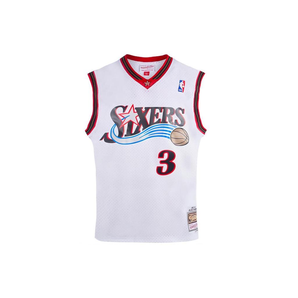 Mitchell & Ness НБА 76ers 2000 Аллен Айверсон Swingman Домашняя футболка SMJYGS18200-P76WHIT00AIV