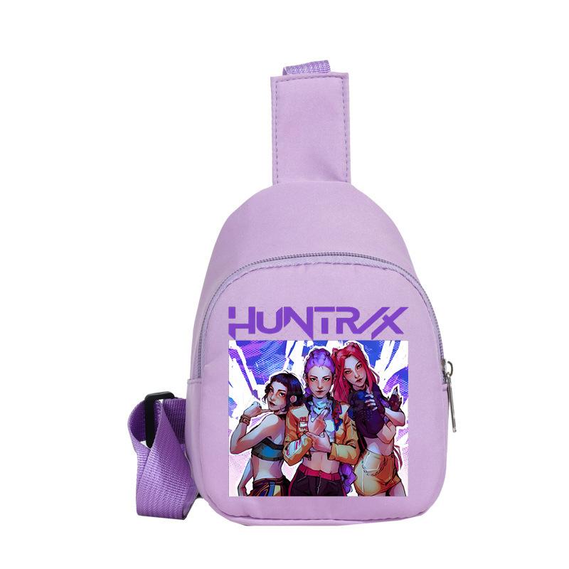 Animation Cartoon Printing Korean Version Trend Lightweight Backpack Women'S Large-Capacity Primary And Secondary School Student Schoolbag