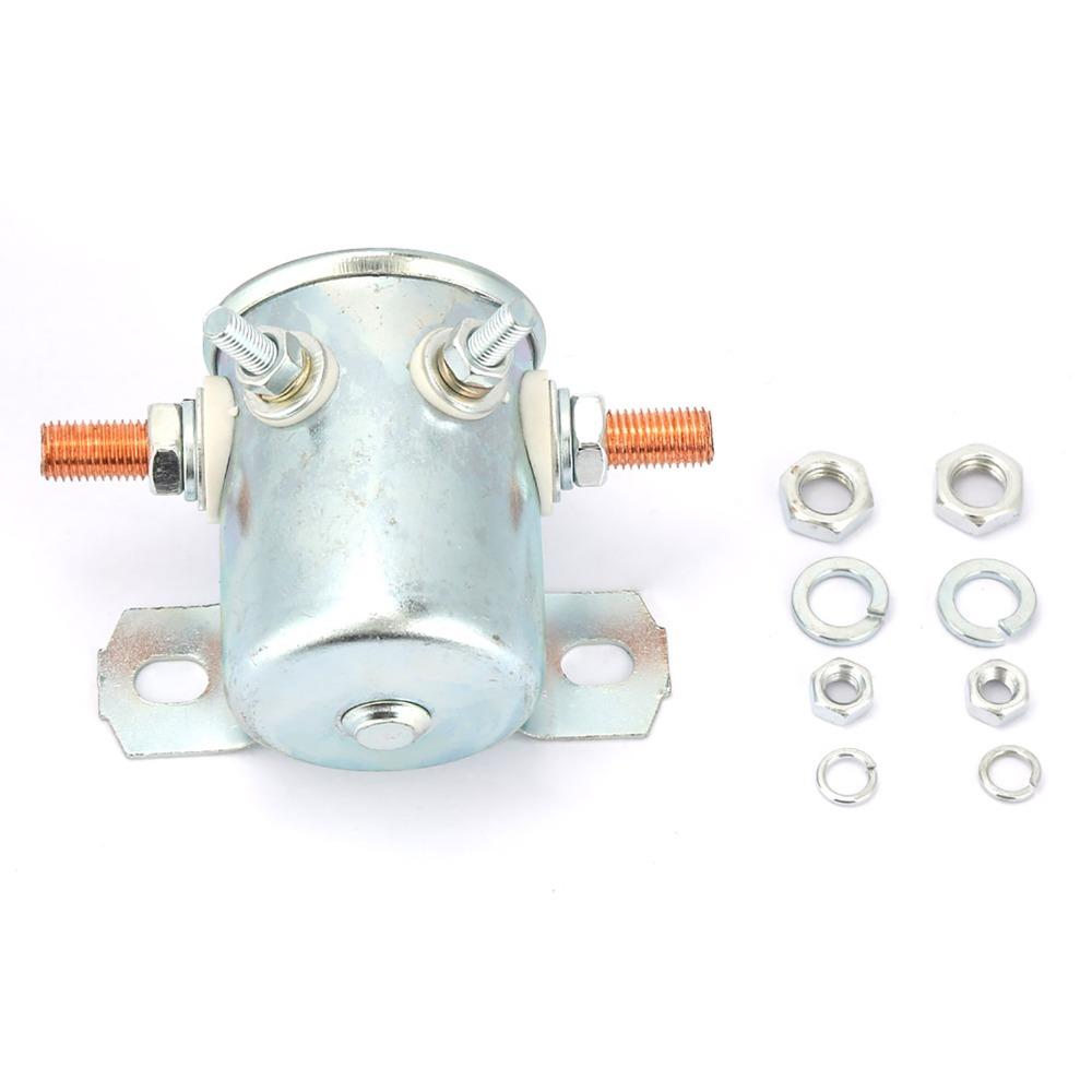 12V Continuous Duty Solenoid 4 Terminal Heavy Duty Relay durable Solenoid Relay Golf Carts