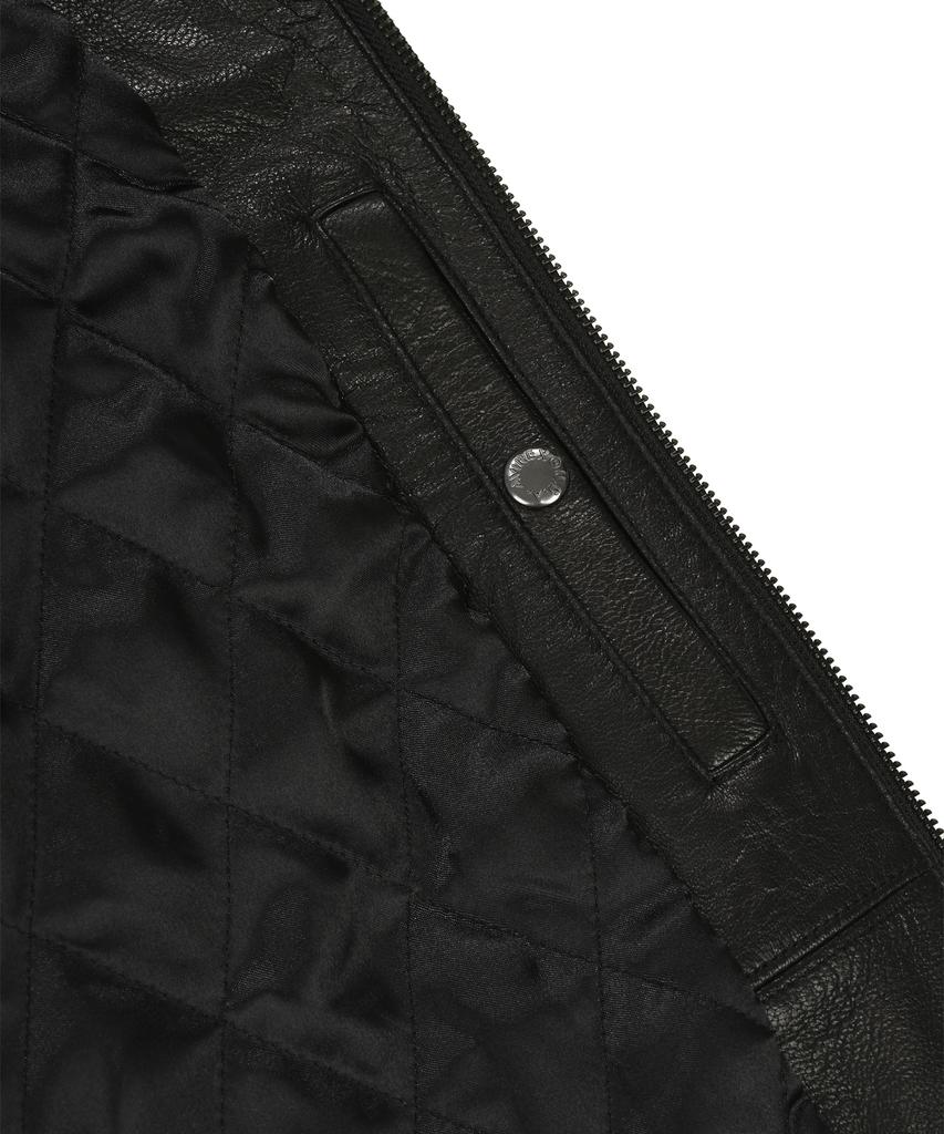 Avirex Goat Vegetable Leather Anj4 Jacket / 7835950016 Black