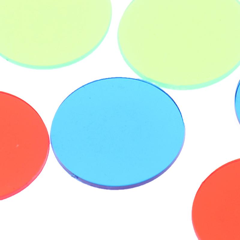 100Pcs Montessori Education Math Toys Learning Resources Color Bingo Chip Supply