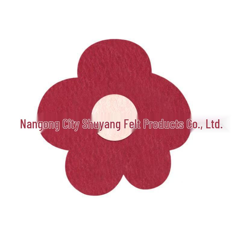 Colorful Flower Cork Felt Soundproof Panel for Creative Kindergarten Decoration and Photo Wall