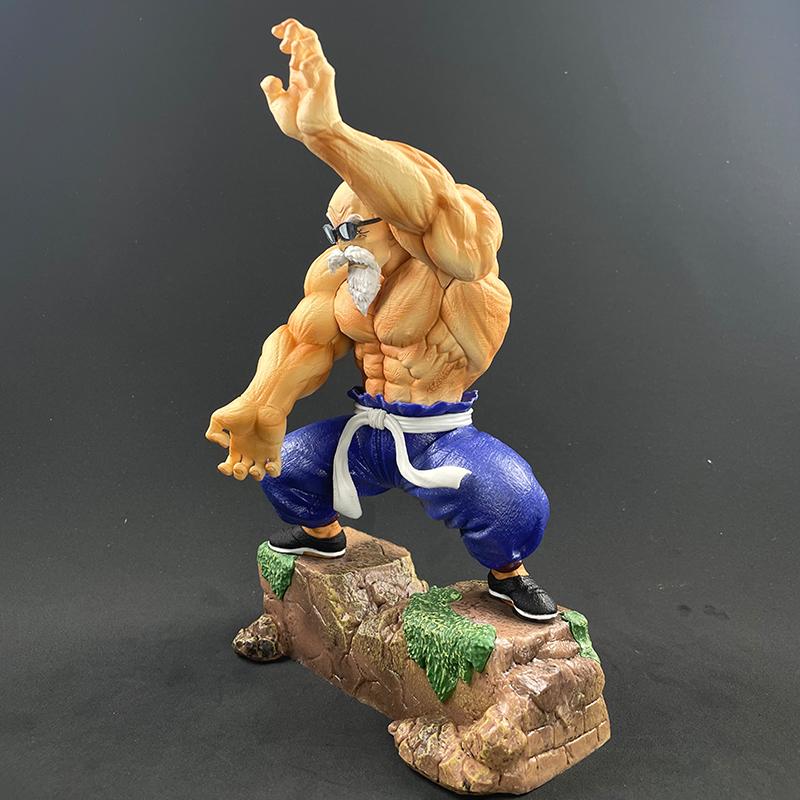 Драгон Болл Мастер Роши Фигурка Камэ Сэннин Фигурка С Подставкой 26см ПВХ Коллекционная Модель Игрушки Для Детей Подарки