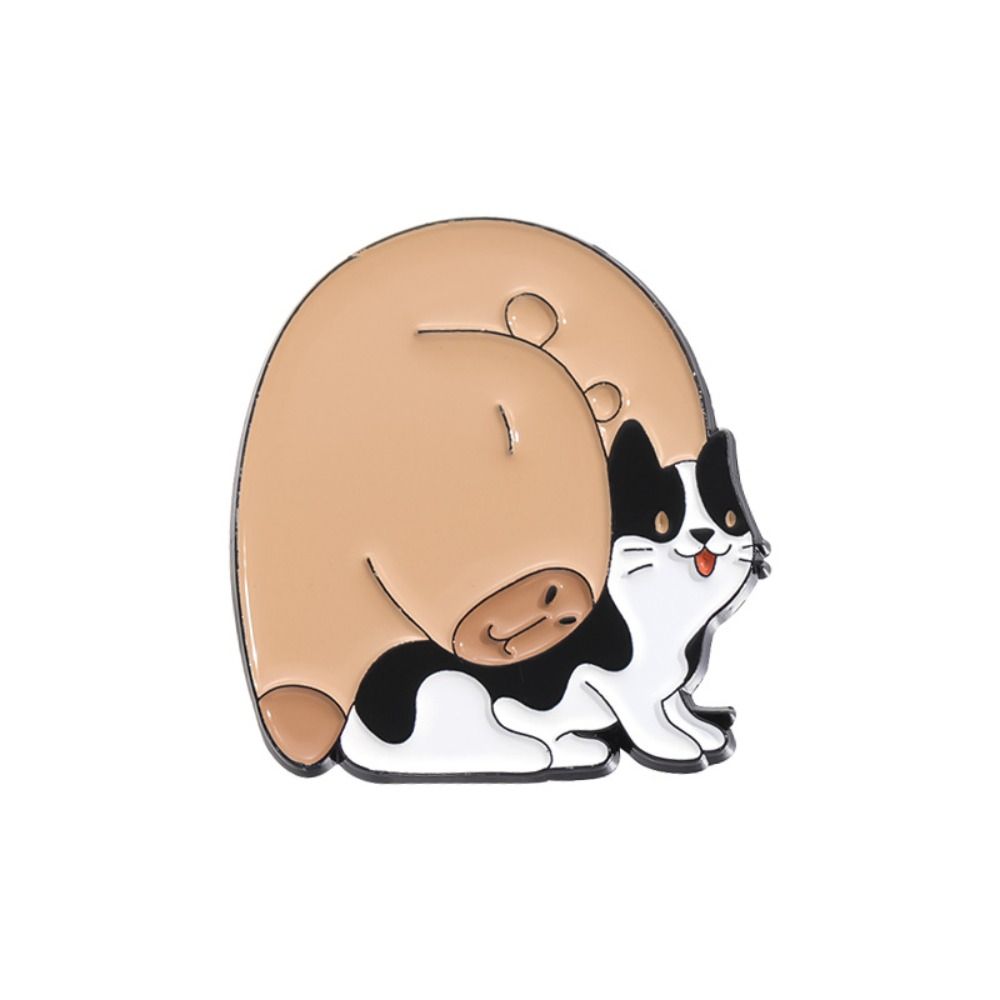 Turtle Capybara Brooch Cute Animals Pins Lightweight Cartoon Enamel Pins  Girl