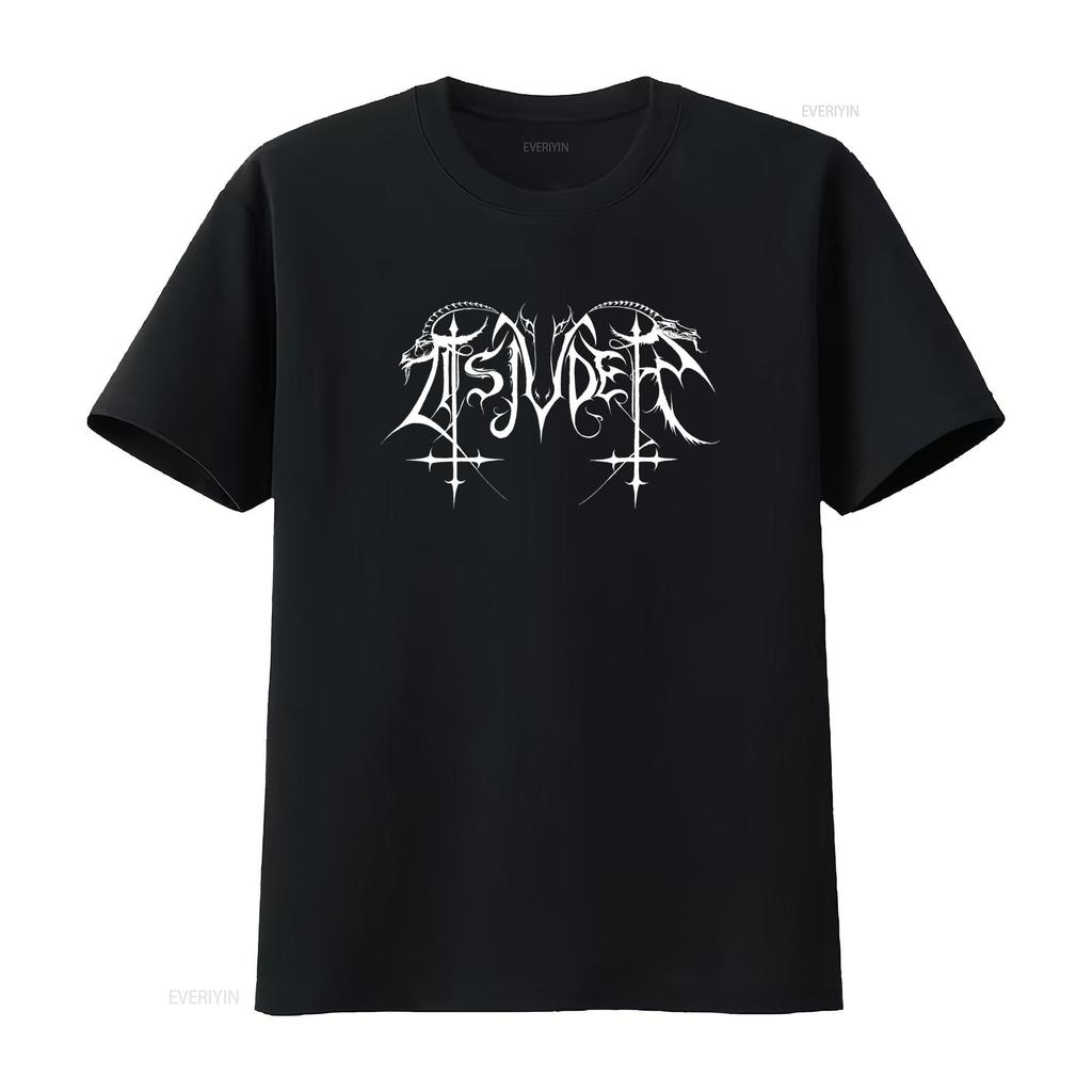 Mens Tsjuder True Norwegian Black Metal T Shirt Large Size Bold Design Perfect for Fans vintage Washed Soft Stylish graphic