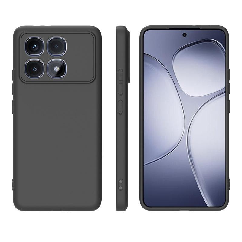 Применимо к Redmi note 15 5G матовый чехол для мобильного телефона Redmi note 13 однотонный ТПУ полностью закрывающий кожаный материал чехла