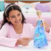 Mattel Disney Princess Wave the Wand Sparkle Cinderella Dress-Up Doll & House for Pretend Play, Ages 3 and Up, Blue, JBF94