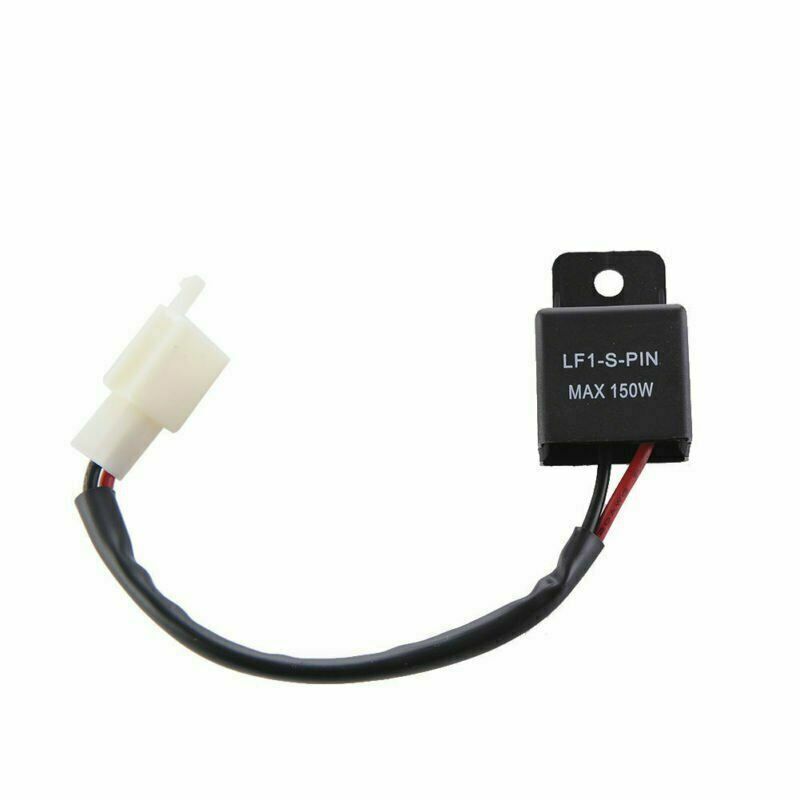 2-контактное электронное светодиодное реле мигалки FIX лампы указателя поворота мотоцикла Hyper Flash